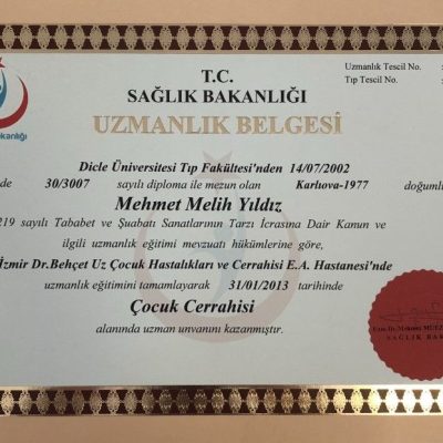 Op. Dr. Melih Yıldız