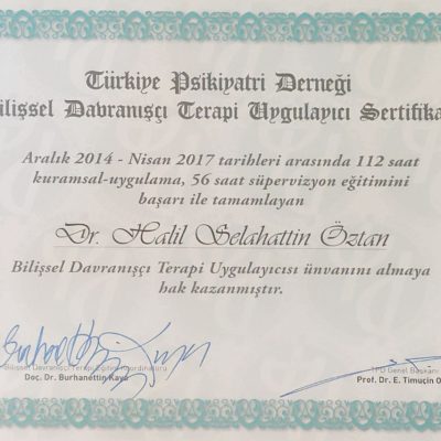 Uzm. Dr. - Halil Selahattin Özten - Psikiyatri - Antalya