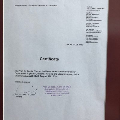 Prof. Dr. Serdar Yormaz