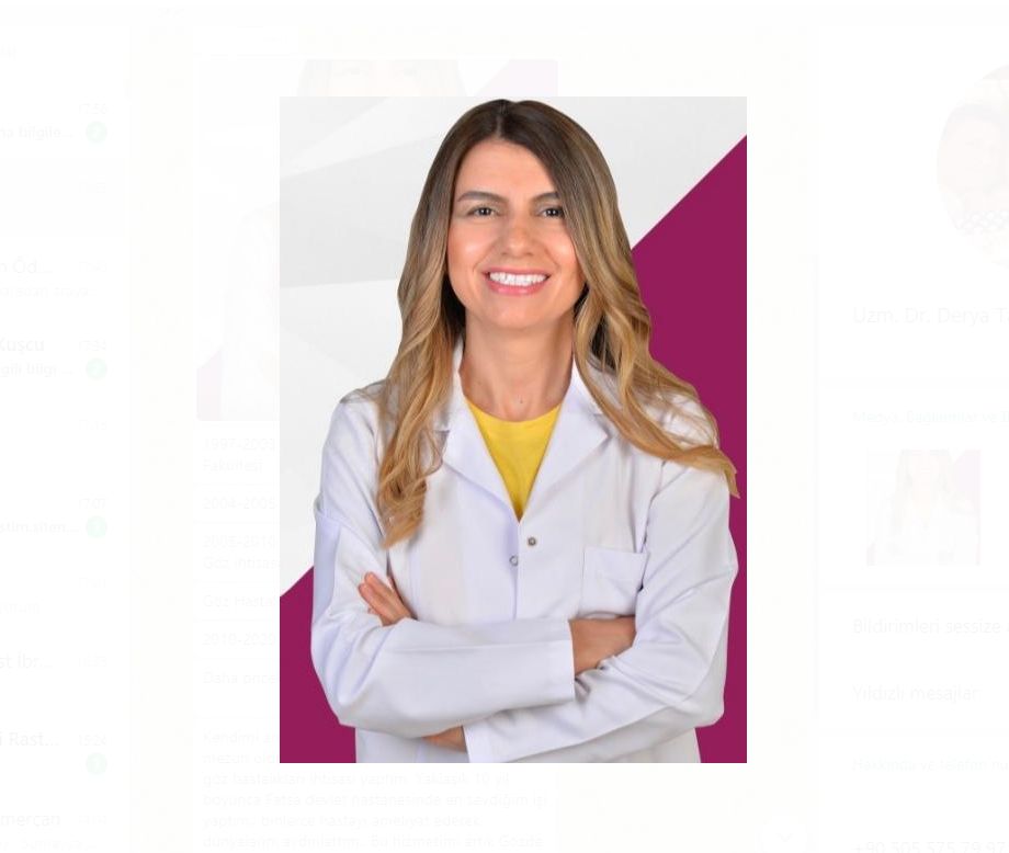 Uzm. Dr. Derya Taş