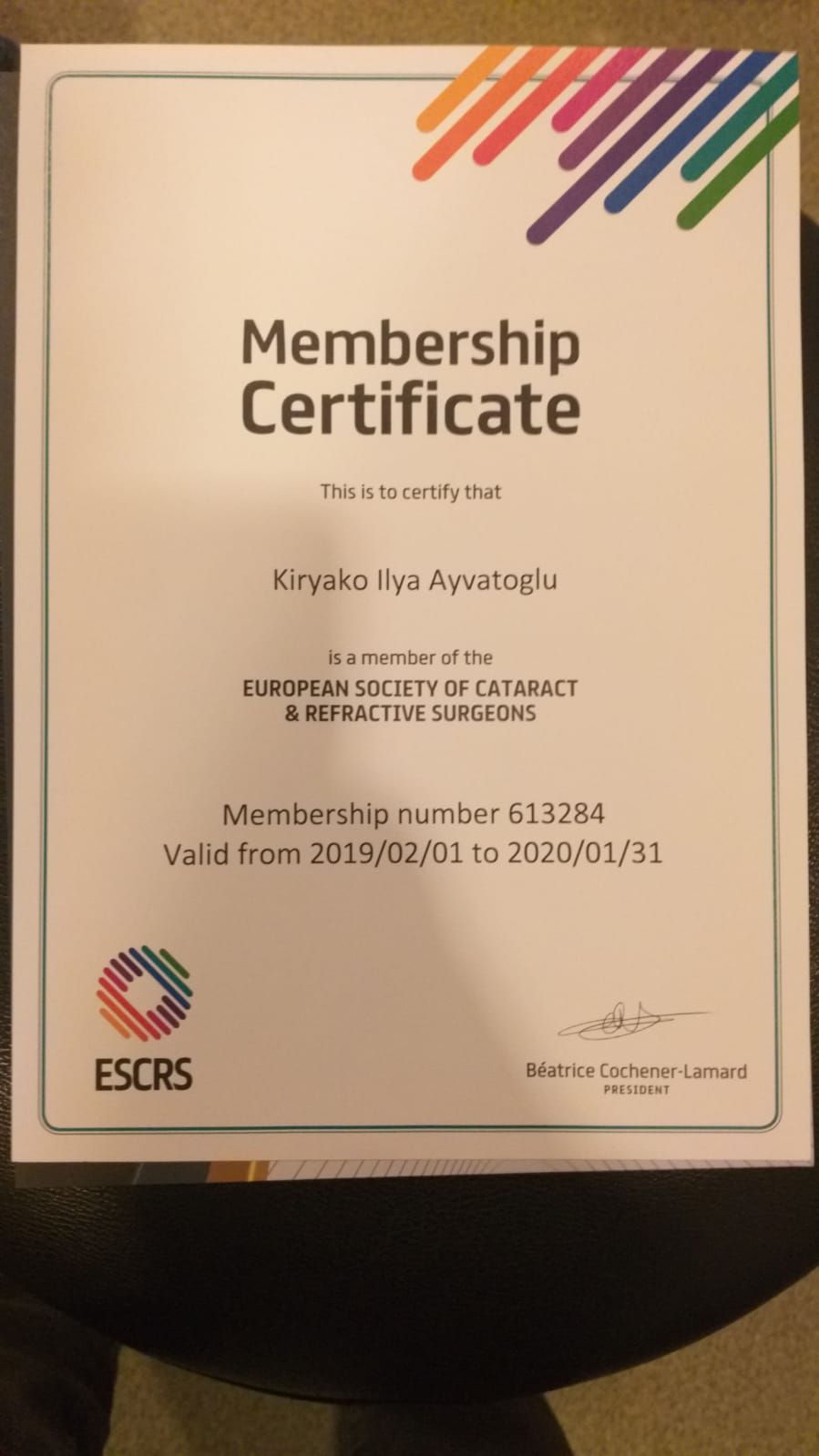 Dr. Öğr. Üyesi Kiryako İliya Ayvatoğlu