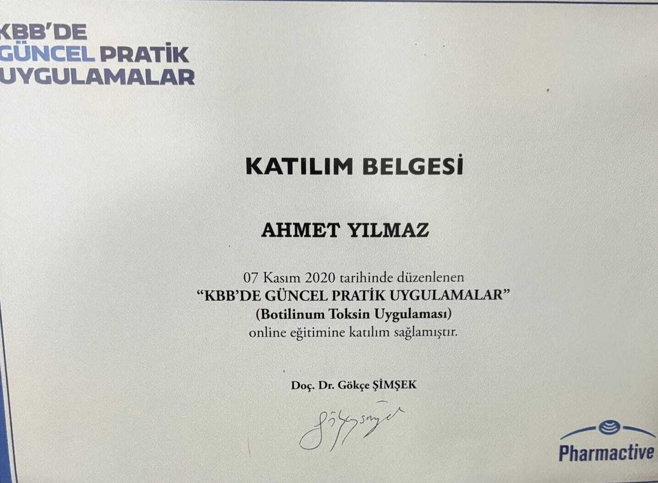 Op. Dr. Ahmet Yılmaz