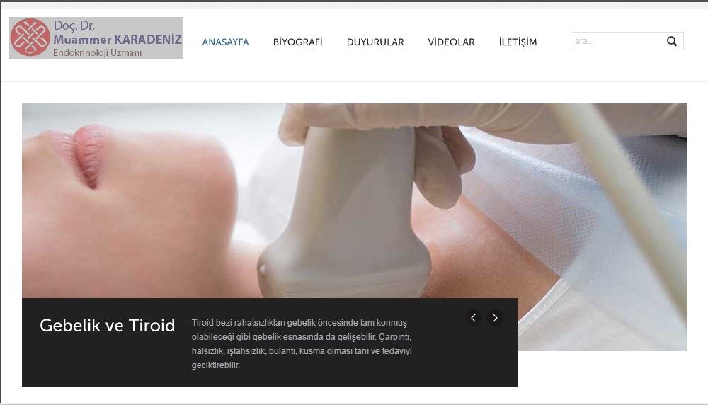 Prof. Dr. Muammer Karadeniz - Endokrinoloji Ve Metabolizma Hastalıkları - İstanbul