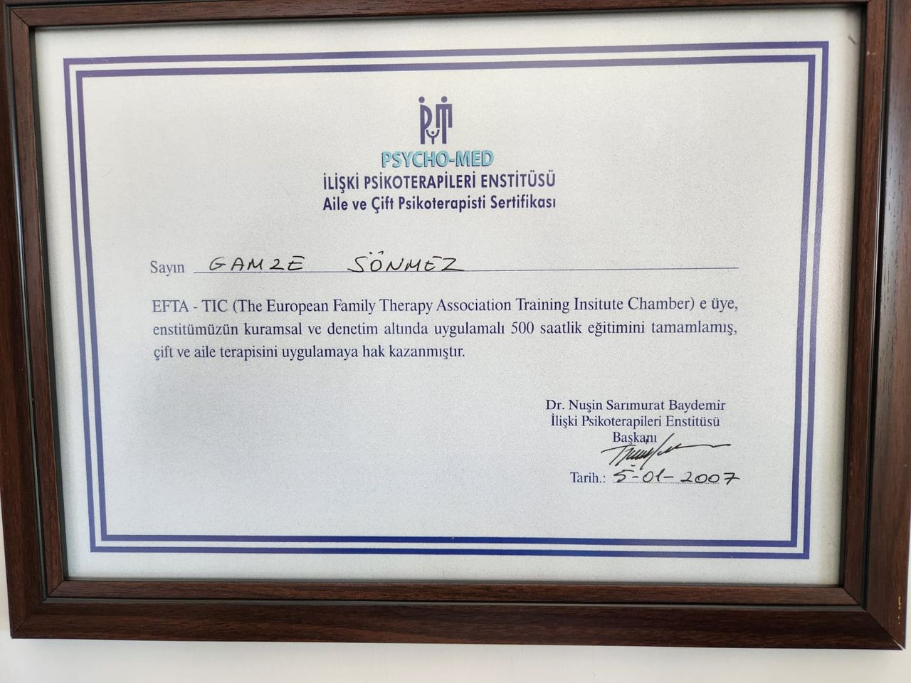 Uzm. Dr. Gamze Sönmez Avaroğlu