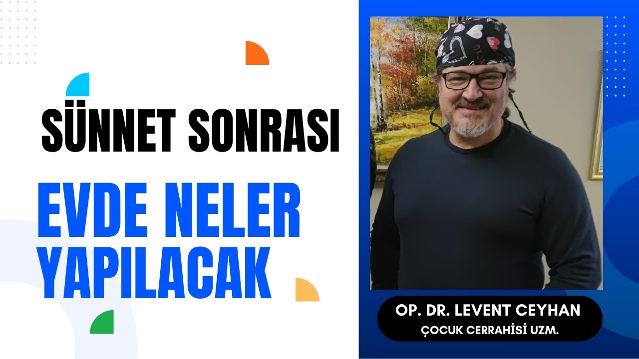 Sünnet Sonrası evde neler yapılacak