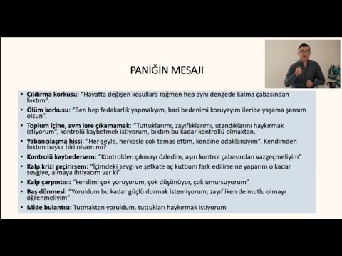 Panik atağınızın mesajını aldınız mı? // Workshop (Eğitim)