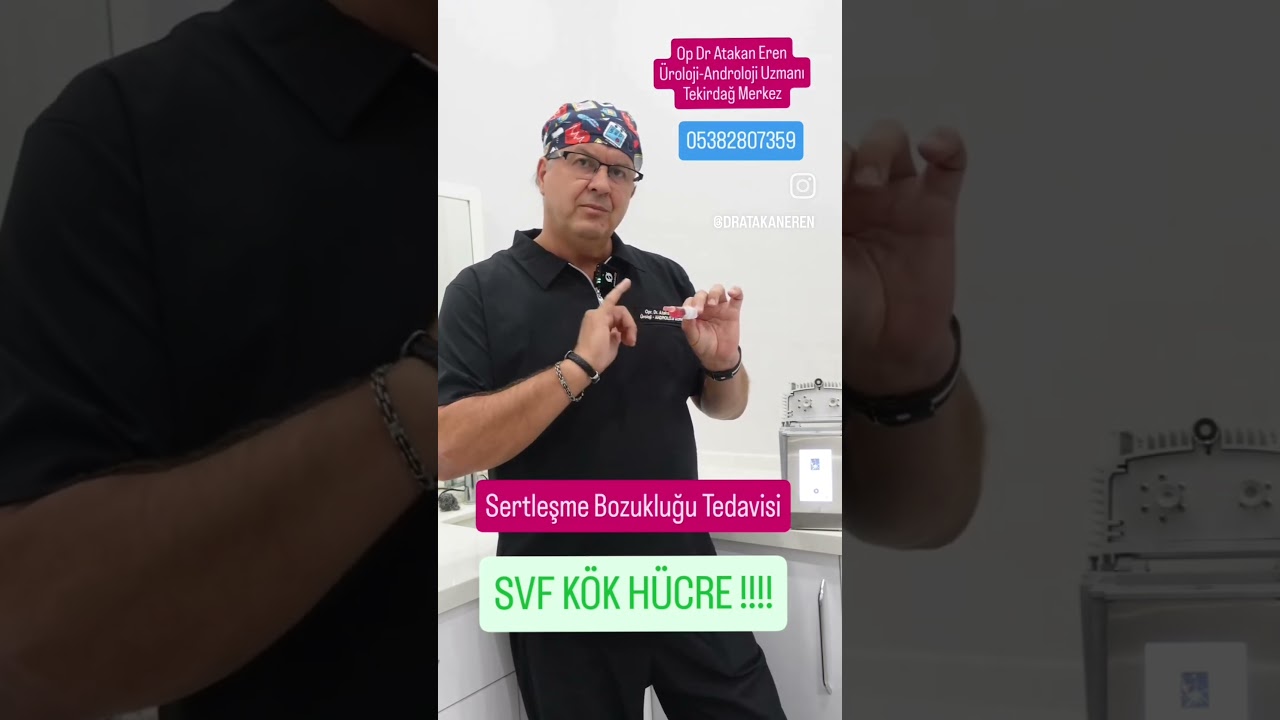 Kök Hücre Tedavisi ile Sertleşme Sorununa SON !!!!! # sertleşmetedavisi